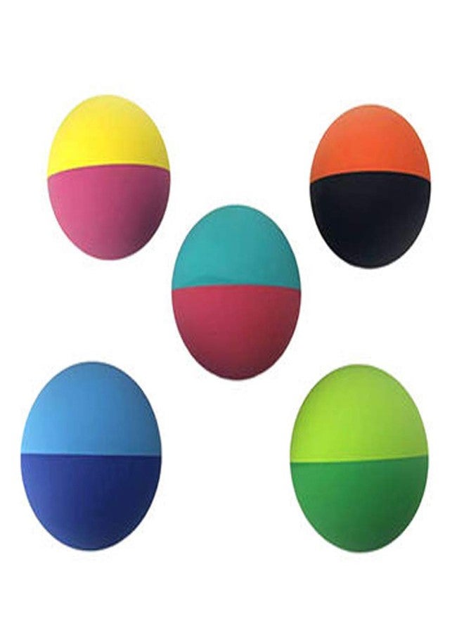 Firstly Traders Pack of 5 (Size 40 mm) Balls Mini Crazy Balls (Dark) Indoor Outdoor Practice Crazy Bouncy Balls Training Soft Balls Kids Toy Pets Balls for Fun Multicolor - Image 3